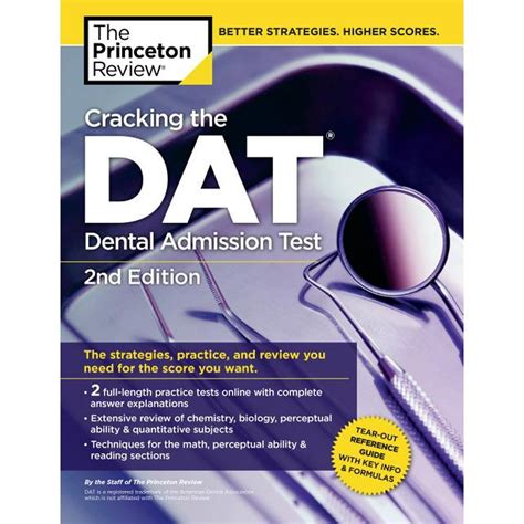 Cracking DAT Dental Admission Test Epub