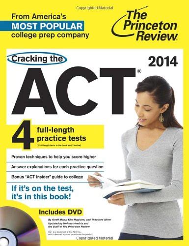 Cracking the ACT 2009 Edition College Test Preparation Reader