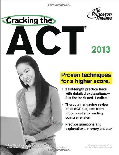 Cracking the ACT 2013 Edition College Test Preparation PDF