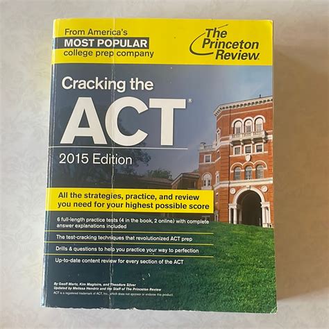 Cracking the ACT 2013 Edition College Test Preparation PDF