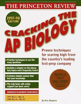 Cracking the AP Biology 1997-98 Annual Reader