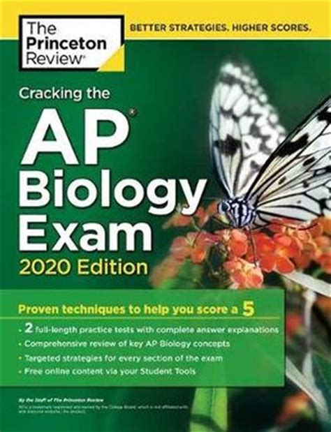 Cracking the AP Biology Exam 2017 Edition Proven Techniques to Help You Score a 5 College Test Preparation Reader