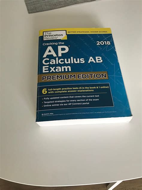 Cracking the AP Calculus AB Exam 2018 Premium Edition College Test Preparation Epub