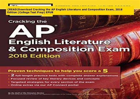 Cracking the AP English Literature and Composition Exam 2012 Edition College Test Preparation Reader