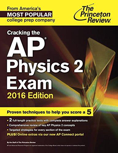 Cracking the AP Physics 2 Exam 2016 Edition College Test Preparation Reader