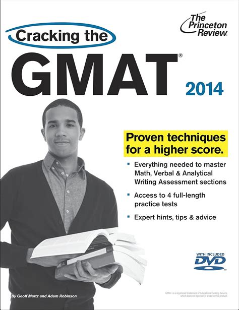 Cracking the GMAT with 4 Practice Tests and DVD 2014 Edition Graduate School Test Preparation Epub