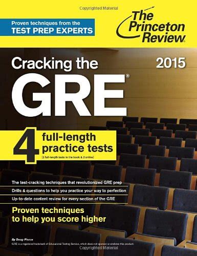 Cracking the GRE with 4 Practice Tests 2015 Edition Graduate School Test Preparation PDF