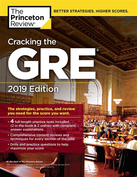 Cracking the GRE with 4 Practice Tests 2019 Edition The Strategies Practice and Review You Need for the Score You Want Graduate School Test Preparation Epub