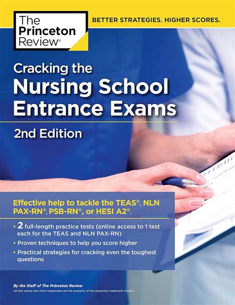 Cracking the Nursing School Entrance Exams 2nd Edition Graduate School Test Preparation Doc