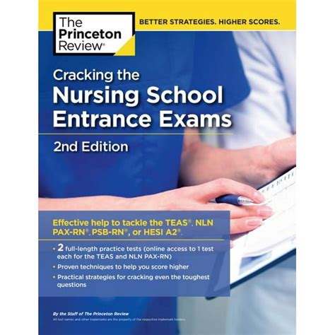 Cracking the Nursing School Entrance Exams Graduate School Test Preparation Reader