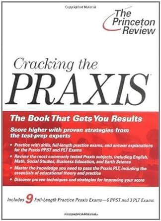 Cracking the PRAXIS College Test Preparation Kindle Editon