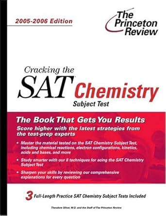 Cracking the SAT Chemistry Subject Test 2005-2006 Edition College Test Prep PDF