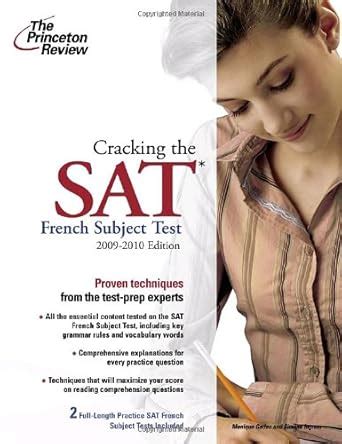 Cracking the SAT French Subject Test 2009-2010 Edition College Test Preparation Kindle Editon