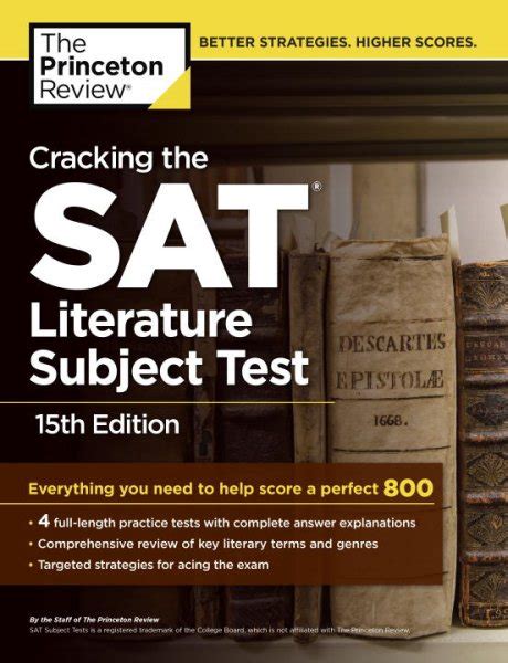 Cracking the SAT Literature Subject Test 15th Edition College Test Preparation Doc