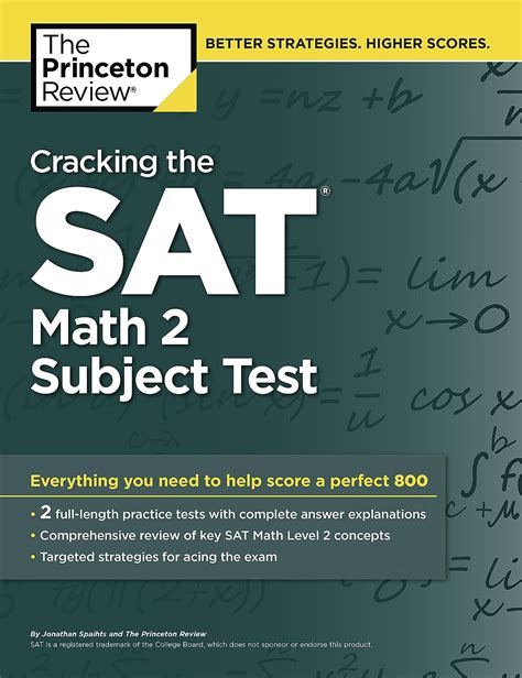 Cracking the SAT Math 2 Subject Test College Test Preparation Reader