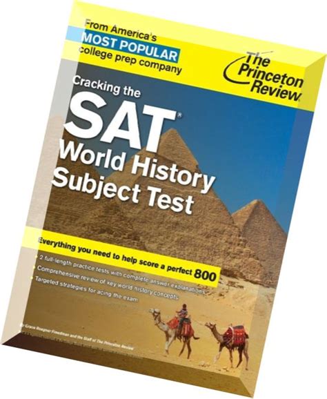 Cracking the SAT US and World History Subject Tests 2009-2010 Edition College Test Preparation Doc