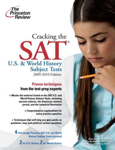 Cracking the SAT US and World History Subject Tests 2009-2010 Edition College Test Preparation Doc