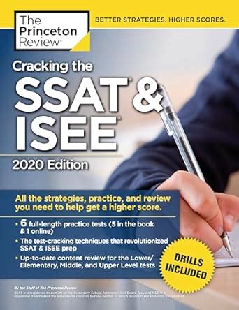Cracking the SSAT ISEE 1998 Edition Princeton Review Series Doc