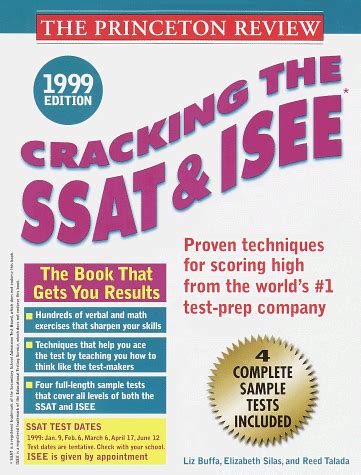 Cracking the SSAT ISSE 1999 Edition CRACKING THE SSAT and ISEE Kindle Editon