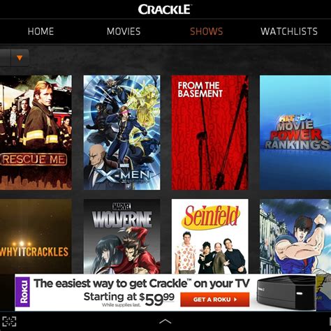 Crackle 中文：串流巨頭踏上征途