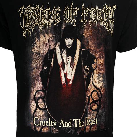 Cradle of Filth Cruelty and the Beast Shirt: A Statement of Darkness and Rebellion