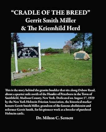 Cradle of the Breed Gerrit Smith Miller and the Kriemhild Herd Kindle Editon