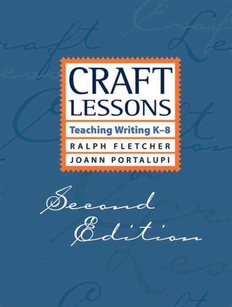 Craft Lessons Second Edition Teaching Writing K-8 Doc