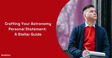 Craft a Stellar Personal Statement: