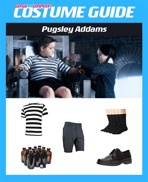 Craft an Iconic Pugsley Costume: A Step-by-Step Guide to Bringing the Addams Family to Life