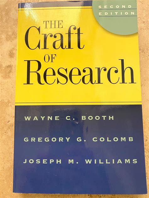 Craft of Research 2ND Edition PDF