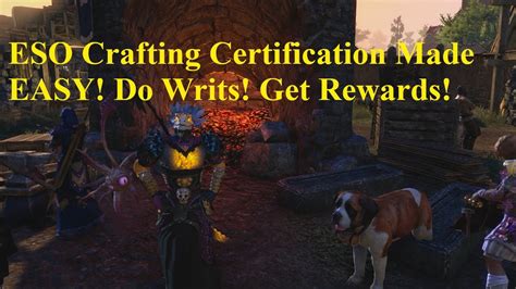 Crafting Certification in ESO: Unveiling the Secrets of Mastery