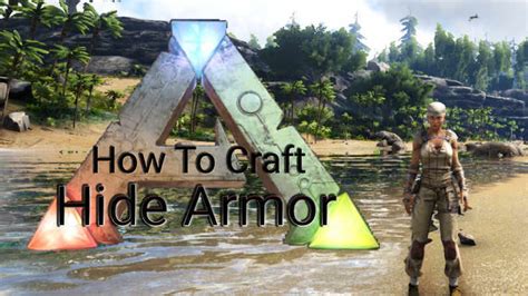 Crafting Hide Armor