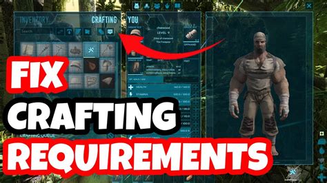 Crafting Requirements