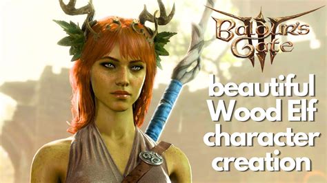 Crafting an Unforgettable Baldur's Gate 3 Wood Elf