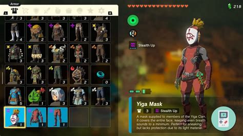 Crafting and Acquiring Yiga Clan Armor