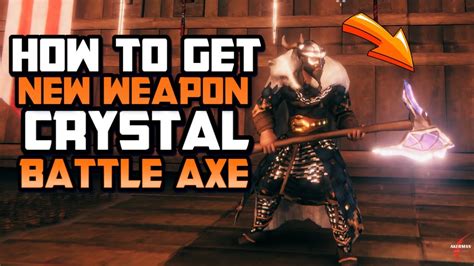 Crafting the Crystal Battle Axe