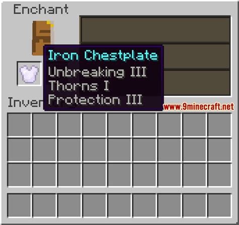 Crafting the Iron Chestplate