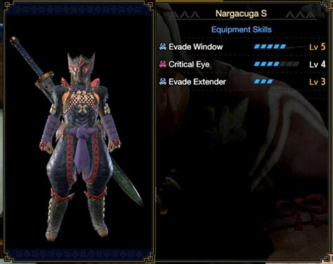 Crafting the Nargacuga Armor Set: A Step-by-Step Approach