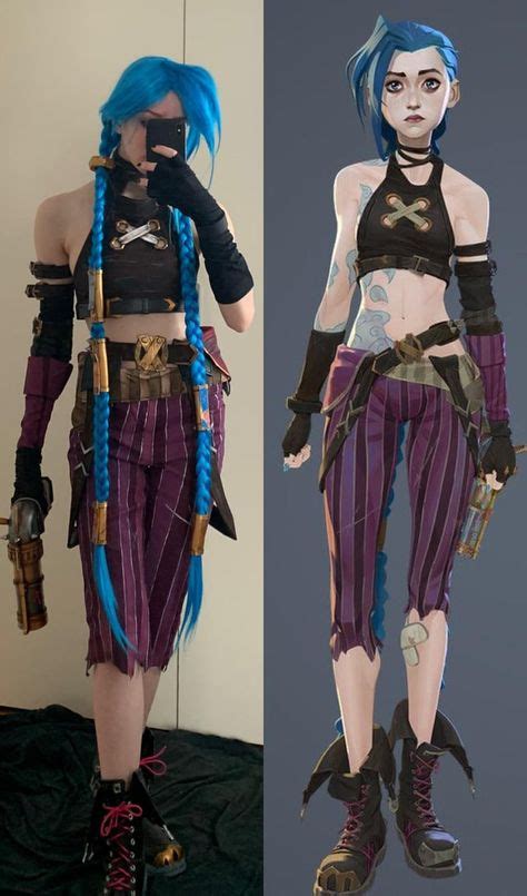 Crafting the Perfect Jinx Arcane Outfit