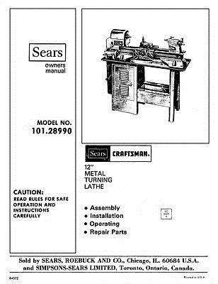 Craftsman 109 Manual Ebook Reader