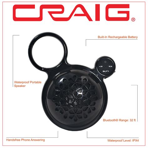 Craig Portable Wireless Bluetooth CMA3549 Epub