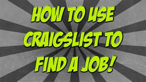 Craiglist North Jersey Jobs: 10,500+ Openings for Every Skill Level