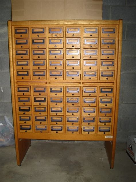 Craigslist Library Card Catalog
