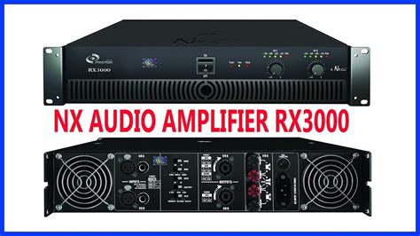 Crank Up the Volume: Why Nx Audio Amplifiers Are Your Sound Solution