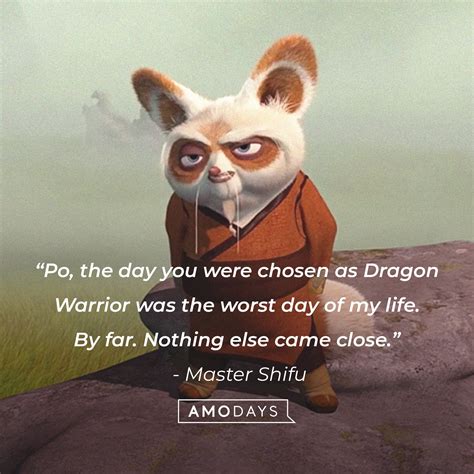 Cranston's Quote on Master Po: