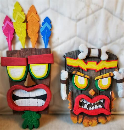 Crash Bandicoot Tiki Mask: The Legendary Artifact of the Wumpa Islands