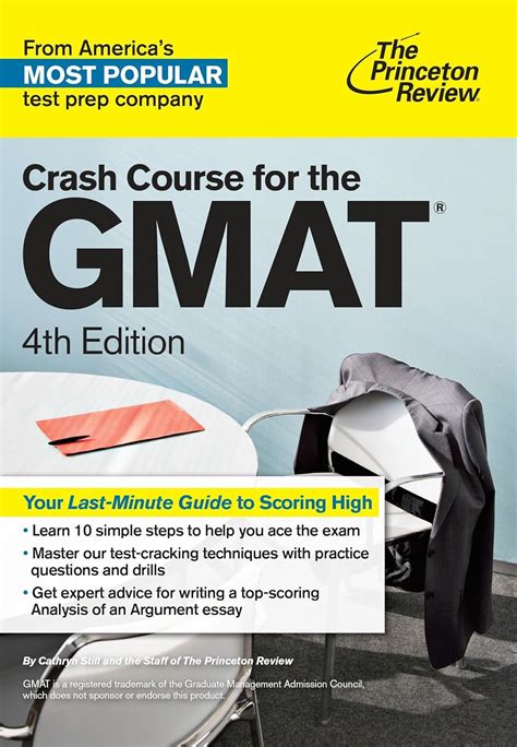 Crash Course for the GMAT 4th Edition Graduate School Test Preparation Kindle Editon