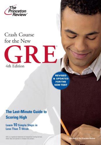 Crash Course for the New GRE 4th Edition Graduate School Test Preparation Doc