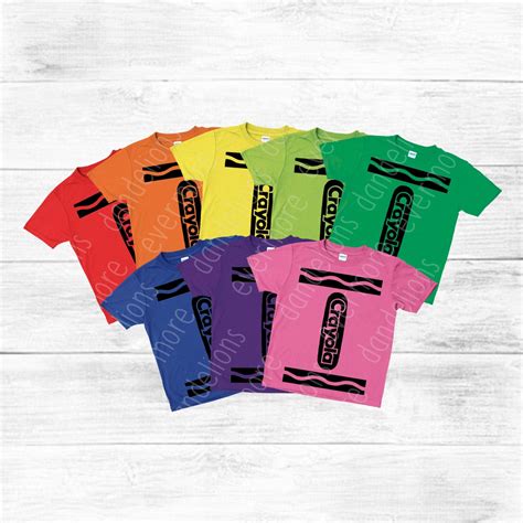 Crayola T-Shirts: Expressing Creativity and Nostalgia