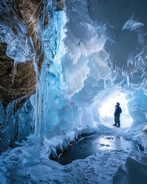 Crazy Blue Ice/Green Caves: A Kaleidoscope of Frozen Wonder